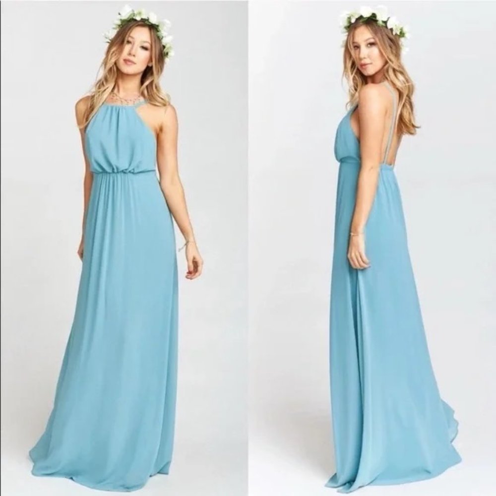 Show Me Your MuMu Amanda Poolside Chiffon Dress